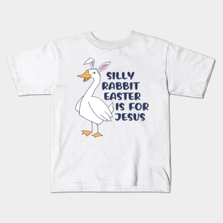 Silly Rabbit Easter Is For Je-sus Kids T-Shirt